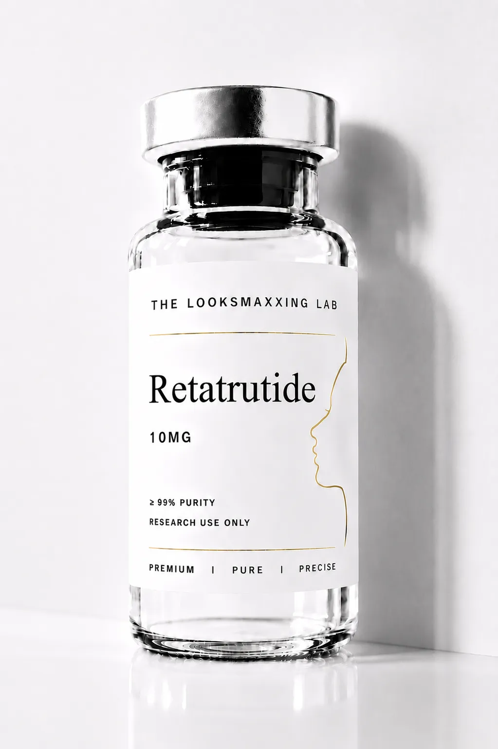 Retatrutide  research peptide vial